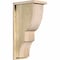 Ekena Millwork Ridgewood Rough Sawn Corbel w/Backplate, Douglas Fir, 8"W x 12"D x 24"H COR08X12X24RID01RDF - alternate 1